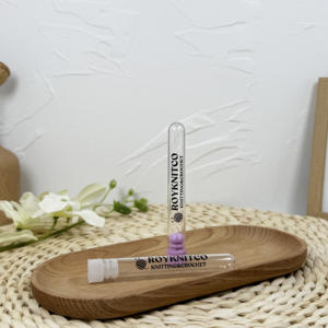 Plástico PS de 10ml-50ml con logotipo personalizable transparente de alta calidad para venta de tubos - Product Image 5