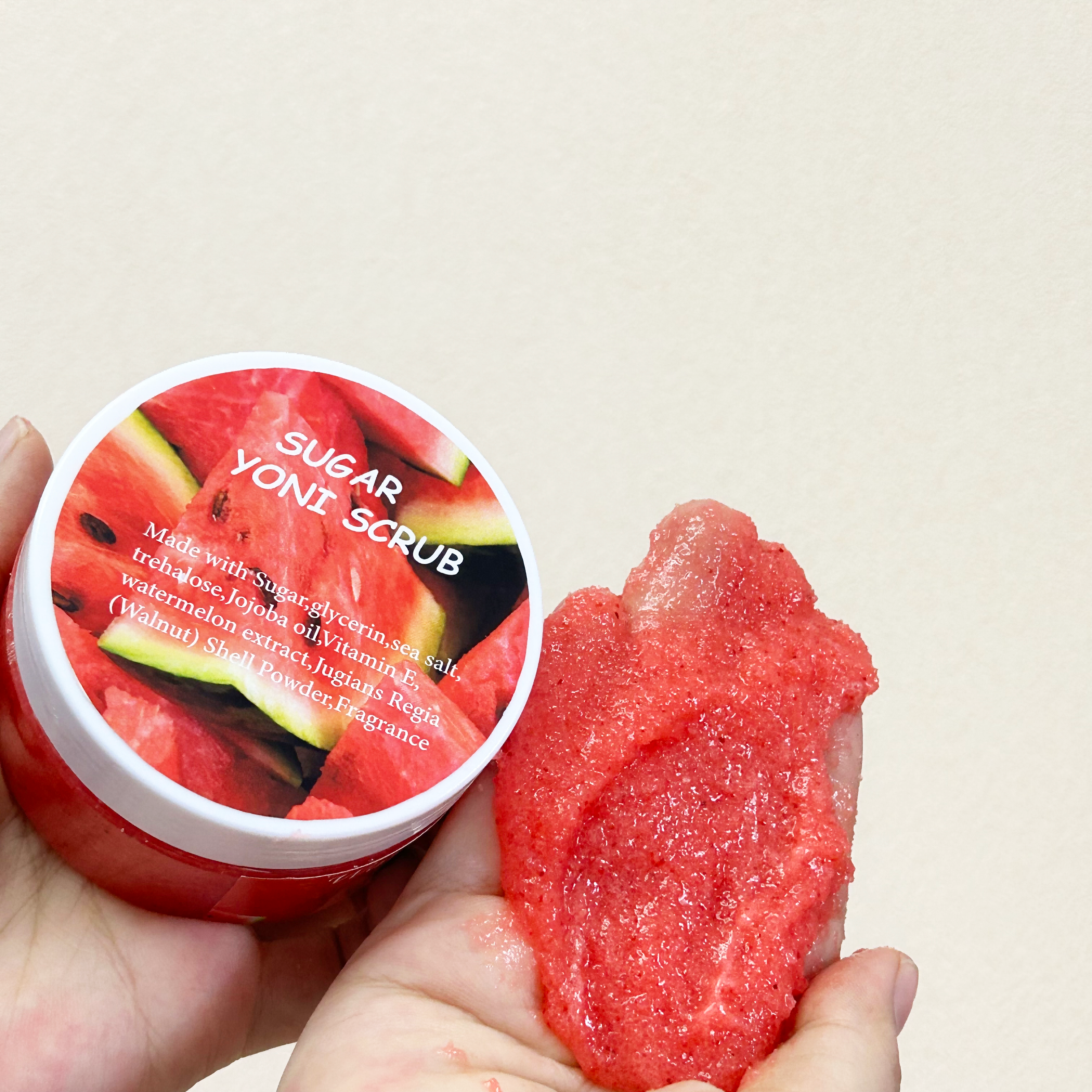 Watermelon Yoni sugar scrub