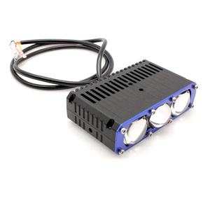 CAR-REFINE T3WY Phare <span class=keywords><strong>de</strong></span> calandre <span class=keywords><strong>de</strong></span> voiture 120W 12V 10000LM 6500K Lentille CSP HB2 9003 Ampoules <span class=keywords><strong>de</strong></span> phare LED pour voiture Projecteur LED - Product Image 5