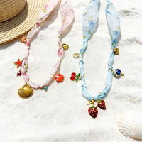 Collier Pendentif en Alliage de Dentelle Personnalisable avec Perles d'Eau Douce Naturelles en Gros Muses Jewels – Collier en Acier Inoxydable Colar De Perola