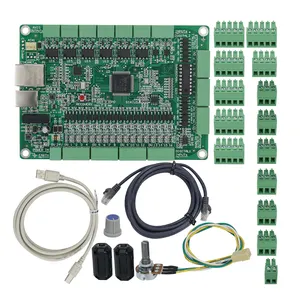 6 Axis Mach3 Controller Papan Dukungan USB + Ethernet CNC Motion Controller untuk Mesin Ukiran CNC