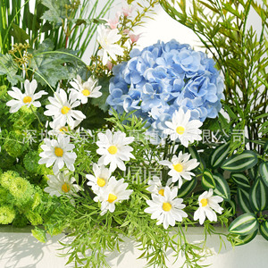 Bouquet de fleurs artificielles Greenway, décoration intérieure, décoration d'escalier de villa - Product Image 2