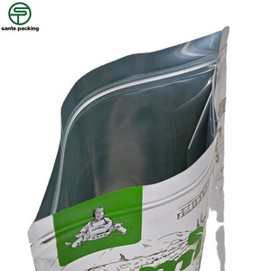 ถุงฟอยล์อะลูมิเนียมแบบตั้งได้ พิมพ์ลายตามสั่ง ซิปล็อค สำหรับบรรจุภัณฑ์อาหาร นม อาหารสัตว์เลี้ยง ขนาด 5 แกลลอน ป้องกันความชื้น - Product Image 6