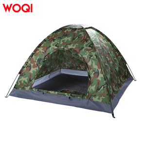 <span class=keywords><strong>Tenda</strong></span> da <span class=keywords><strong>Campeggio</strong></span> Impermeabile e Anti-UV per Una Persona Woqi, <span class=keywords><strong>Tenda</strong></span> <span class=keywords><strong>Estiva</strong></span> in Nylon per Viaggi all'Aperto, Design Mimetico per Famiglie - Product Image 2