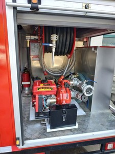 Camión de Bomberos Eléctrico Mini de Calidad Perfecta, Fabricantes de Camiones de Bomberos, Nuevo Modelo 2019 - Product Image 3