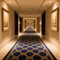 Alfombra Axminster de Lana y Nailon para Decoración de Hoteles y Hogares, Alfombra China de Pared a Pared, Venta al por Mayor