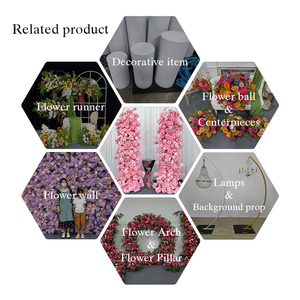 ดอกไม้ประดิษฐ์จากผ้าไหมเสมือนจริง สำหรับตกแต่งซุ้มดอกไม้ในงานวันแม่ งานหมั้น หรืองานกลับไปโรงเรียน เป็นมิตรกับสิ่งแวดล้อม สีสันปรับแต่งได้ ทำด้วยมือ - Product Image 5