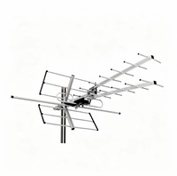 UHD-3939C-02UV Hochleistungs-16-Elemente-Außen-Yagi-TV-Antenne UHF/VHF Digital HDTV Antenne DVB-T2 Mastmontage Kunststoff Aluminium