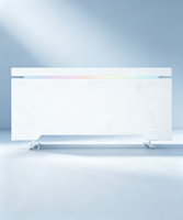 Bureau de jeu électrique réglable en hauteur avec lumières LED RGB et chargeur sans fil – Vente en gros