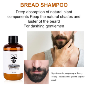 Shampoo nourrissant et hydratant à base de plantes de haute qualité pour la croissance de la <span class=keywords><strong>barbe</strong></span>, formule salon pour cheveux gras, 200 ml - Product Image 4