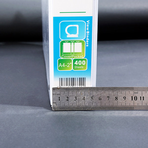 Factory Wholesale PVC Three-sided Pocket <strong>A4</strong> <strong>Folder</strong> 2 Inch 3 Hole D Binder Loose-leaf <strong>File</strong> Data Storage Book - Product Image 3