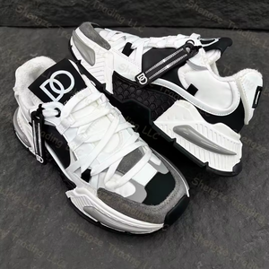Chaussures de sport tendance de style américain, marque de luxe, semelle épaisse, respirantes, chaussures de marche rehaussantes - Product Image 2