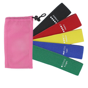 Bandes de Résistance Élastiques Arc-en-ciel 12,2x2,3 Pouces 5-40 Lbs pour Fitness, Yoga et Entraînement de Force - Product Image 2