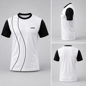 เสื้อฟุตบอลฝึกซ้อมแบบกำหนดเอง เสื้อยืดกีฬาทีม แห้งเร็ว ประสิทธิภาพสูง ชุดกีฬา ผู้ผลิต OEM ODM รับผลิตแบรนด์ส่วนตัว - Product Image 4