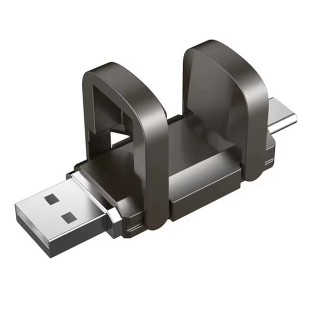 High Speed 520Mbs Solid State Usb Flash Drive 512GB Custom Logo Printing Pendrive OTG Usb Type-C 2 in 1 USB 3.2 Flash Drive 1TB