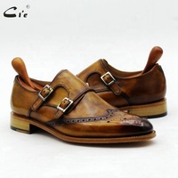 Pcie Ms190-chaussures en cuir véritable pour homme, faites à la main, personnalisées, formelles, nouvelle collection d'affaires