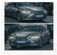 Phare avant à LED matriciel haut de gamme REAL F87 à 3 optiques avec DRL pour Lexus ES250 ES300H 2018-2024 12V 6000 lm 6000K