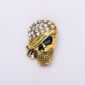 Broche de Moda para Halloween con Calavera de Diamantes de Imitación, Broches, Pins para Solapa, Accesorios de Ropa, Insignia, Joyería Popular, Accesorios Personalizados - Product Image 4