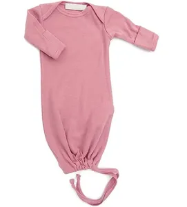 Infant Sleeper Gown Super Fine Organic Merino Wool Baby Sleeping Gown
