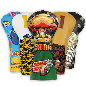 OEM Complex Design Golf Accessories Driver <strong>Cover</strong> Golf Headcover Golf Club <strong>Head</strong> <strong>Cover</strong> - Product Image 1