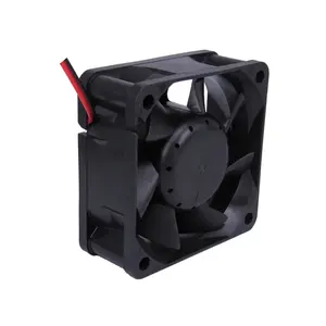 סין מפעל אספקת 6025 DC 12V 60mm קירור מאוורר 60x60x25mm 24v 48v צירי זרימת אוהדי עבור Ventilador דה enrutador