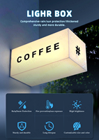 Koncept Cajas De Luz Publicitarias, boîte à lumière LED personnalisée, logo SEG, boîte à lumière circulaire extérieure, enseigne publicitaire