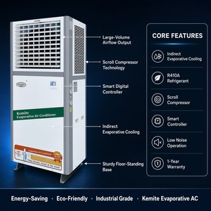 Aire Acondicionado <span class=keywords><strong>Industrial</strong></span> Kemite con Reinicio Automático, Compresor Scroll R410A, Sistema HVAC Split <span class=keywords><strong>Deshumidificador</strong></span> AHU para Cuarto Frío - Product Image 5