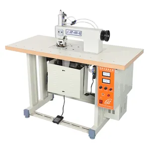 Jinpu brand 60MM ultrasonic multiple non woven cutting sewing machine JP-60-Q