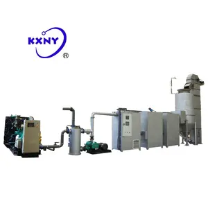 Système de production de biomasse KEXIN-900SA 300KW centrale de gazéification de copeaux de bois groupe électrogène industriel
