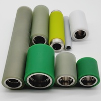Roues à roulement à billes en polyuréthane industrielles durables personnalisées, roues en polyuréthane solide