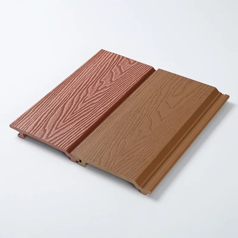 WPC Composite Cladding Fluted Wall Board Anti Uv Outdoor PAREDE PAINEL