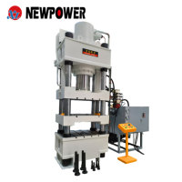 Prensa Hidráulica de Cuatro Columnas de 250T, Controlada por PLC, de Alta Velocidad, Multifuncional, para Producción de Bloques/Ladrillos de Sal con Motor y Bomba