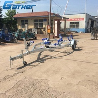 Remorque pour bateau en fibre de verre de 18 pieds, fabriquée en Chine, à vendre