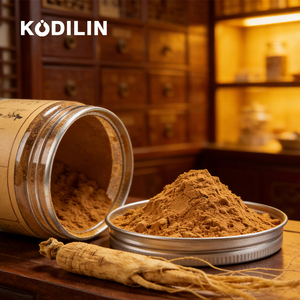 Extracto de Raíz de Ginseng Premium en Polvo, Alivio del Estrés, Apoyo a la Salud Cognitiva, Circulación Sanguínea, Ingrediente Alimenticio Funcional - Product Image 1