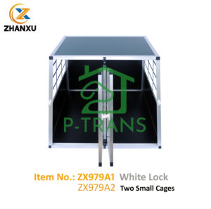 Cage automatique de voiture de voyage pour chien, accessoire en aluminium pour animaux domestiques - Product Image 5