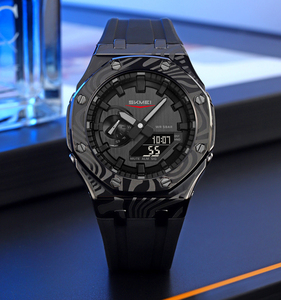 Nova Chegada Skmei 2471 Esporte Relógio Digital À Prova D' Água 50 Metros Moda Preto Relógio De Pulso Logotipo Personalizado Preço De Atacado - Product Image 6