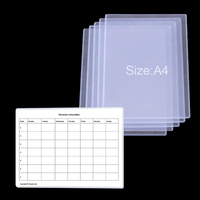 Nuevas Fundas Protectoras Rígidas de Plástico Duro Tamaño A4 para Impresiones, Multiusos, para Fotos, Tarjetas, Fundas Protectoras para Tarjetas
