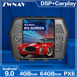Untuk Nissan Maxima Auto AC Edition 2016 2017 2018 10.4 "Tesla gaya <span class=keywords><strong>Android</strong></span> Radio mobil pemutar Multimedia GPS peta navigasi Wifi - Product Image 4
