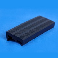 Garniture de bord de marche d'escalier en PVC de style industriel Bande de protection d'angle d'échelle durable et antidérapante en plastique