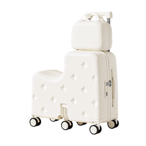 Lightweight Modern Ride-On Kids Luggage With Spinner Wheel & Secure Password Lock for Boys & Girls Travel RTS Bulk Mixed Order - Product Image 2