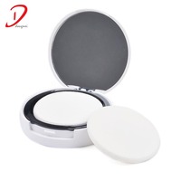 Éponge de maquillage ronde compressée lavable Dongmei White Washable Compressed Facial Beauty Makeup Blender Puff Round Sponge