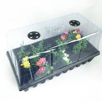Oem PVC Écologique Plante Hydroponique Propagateur Pépinière Plug Propagation Démarreur Semis Culture Pot Plateaux