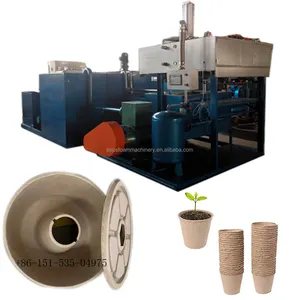 Biodegradable Bagasse Pulp Tableware Plate Making Machine Disposable Paper Dish Making Machine