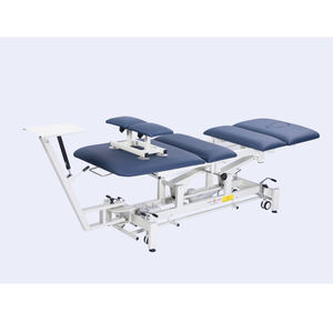 Traksi Lumbar 4 bagian fisioterapi elektrik, Meja traksi ranjang dekompresi dengan sistem Kaki semua di sekitar - Product Image 4
