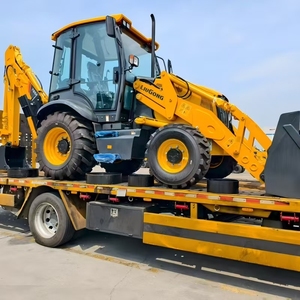 Chargeuse-pelleteuse Liugong 766A avec moteur Cummins, fabrication chinoise, excavatrice avant, chargeuse arrière, rétro-excavatrice - Product Image 3