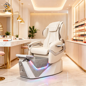 Sillón de Pedicura con Hidromasaje y Luz de Colores para Salón de Uñas, Directo de Fábrica - Product Image 1