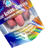 Ecologisch verantwoorde premium kwaliteit recyclebare staande zipzak met gravureprint voor huisdierenvoer, zoete chocoladekoekjes