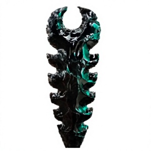 Venta al por Mayor de Puntas de Flecha de Cristal de Obsidiana Negra de la Mejor Calidad, con Forma de Cuchillo de Media Luna, Energía Curativa, Gema Decorativa, Regalo para el Día de la Madre - Product Image 2