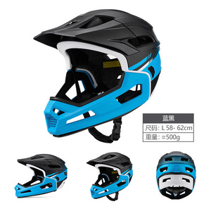 Casco de Ciclismo de Montaña Integral con Protector de Barbilla Desmontable para Hombre Adulto, Casco de Ciclismo Todoterreno con Visera, Más de 26 Ventilaciones, Personalizable - Product Image 4