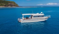 Nouveau design, bateau de pêche en aluminium de luxe de 9 m (30 pieds) avec une grande cabine et un espace spacieux pour les fêtes de famille